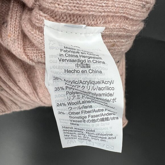 NEW Madewell Donegal Evercrest Turtleneck Sweater in Coziest Yarn classic L - Picture 8 of 13